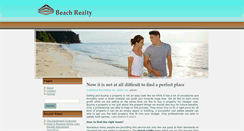 Desktop Screenshot of beach-realty.com